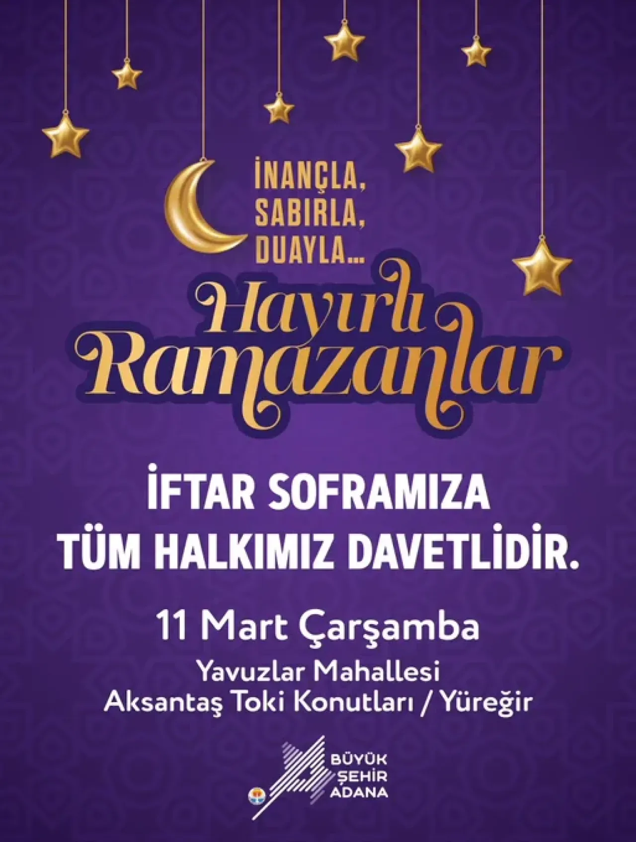 Adana'da Kardeşlik Sofrası: Yavuzlar Mahallesi'nde İftar Buluşması Adana'da Kardeşlik Sofrası: Yavuzlar Mahallesi'nde İftar Buluşması