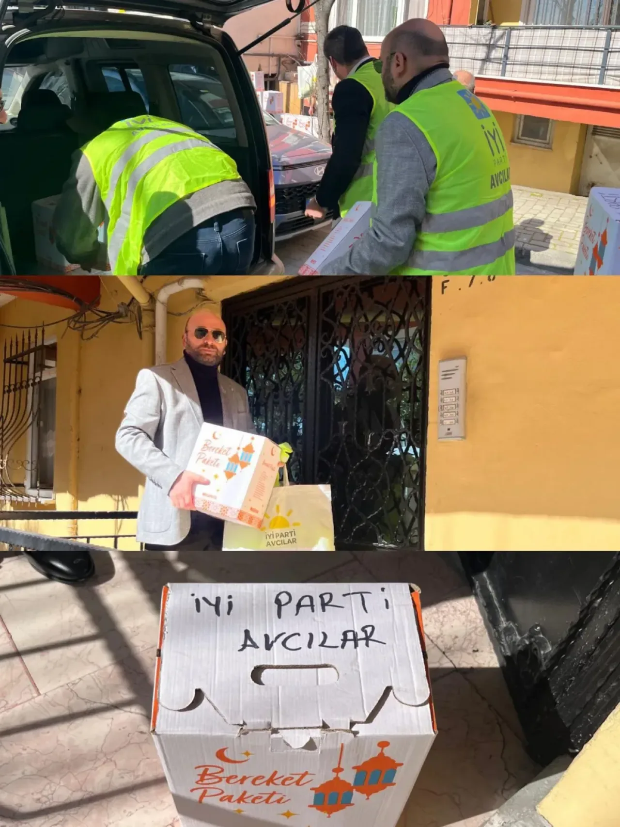 İYİ Parti Avcılar'da Ramazan Yardım Kolisi Dağıtımını Sürdürüyor İYİ Parti Avcılar'da Ramazan Yardım Kolisi Dağıtımını Sürdürüyor