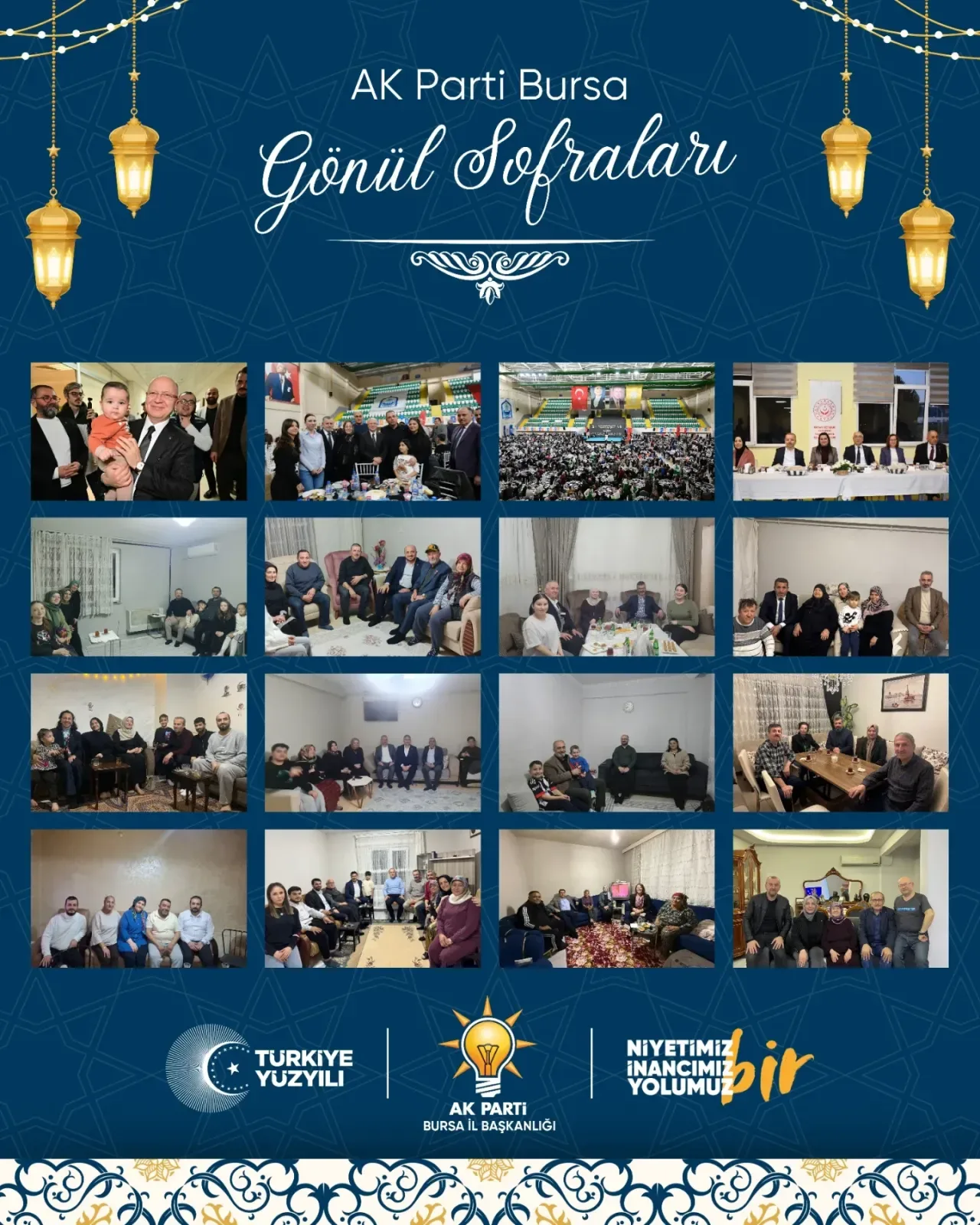 AK Parti Bursa'da Gönül Sofraları ile Halkla Buluşmaya Devam Ediyor AK Parti Bursa'da Gönül Sofraları ile Halkla Buluşmaya Devam Ediyor