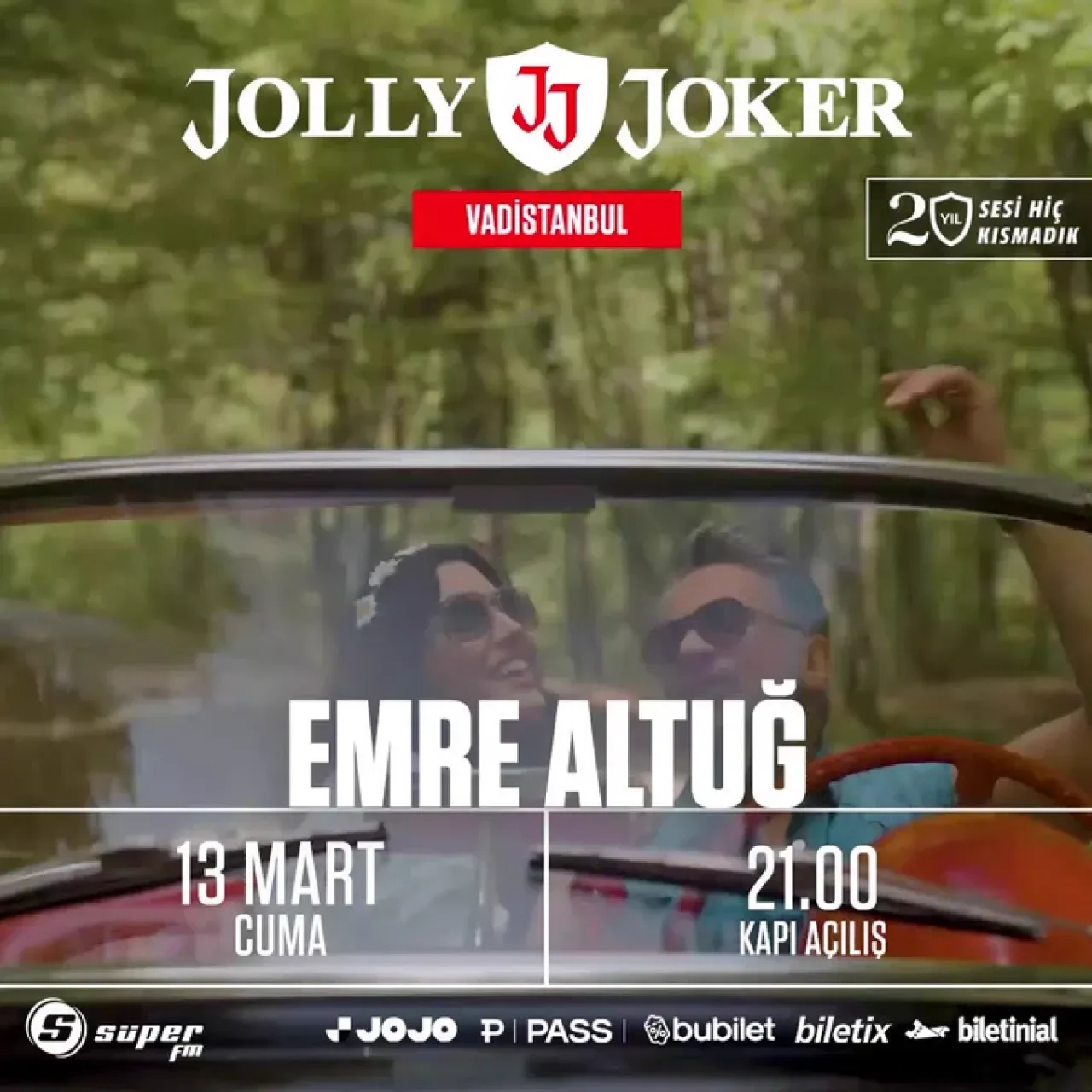Emre Altuğ, Unutulmaz Bir Gece İçin Jolly Joker Vadistanbul'da! Emre Altuğ, Unutulmaz Bir Gece İçin Jolly Joker Vadistanbul'da!