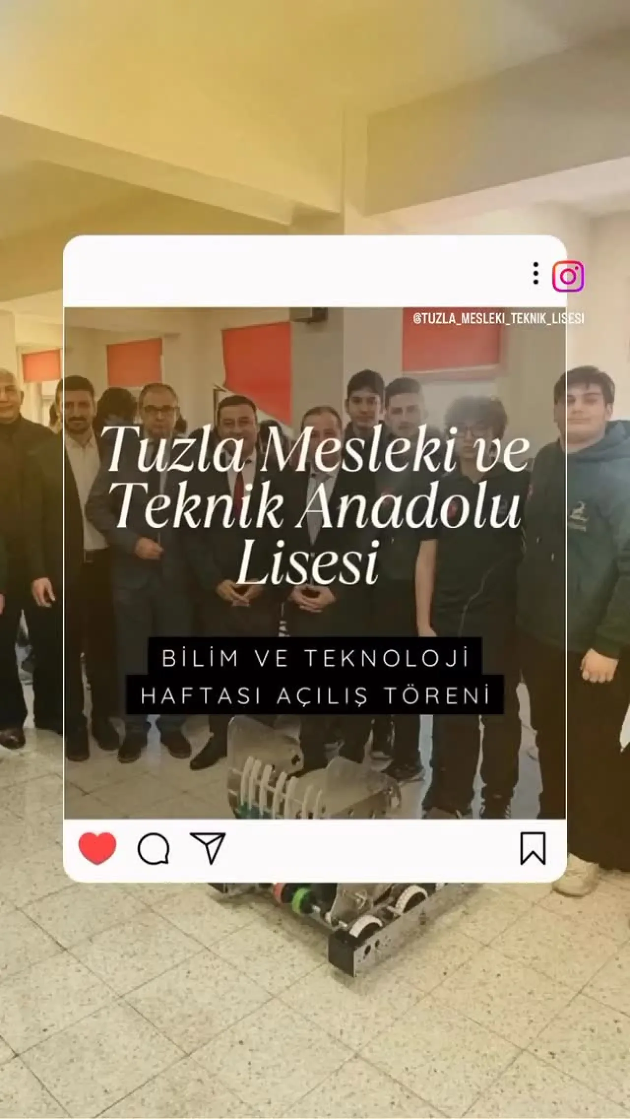 Tuzla'da Bilim ve Teknoloji Haftası Coşkusu Başladı Tuzla'da Bilim ve Teknoloji Haftası Coşkusu Başladı