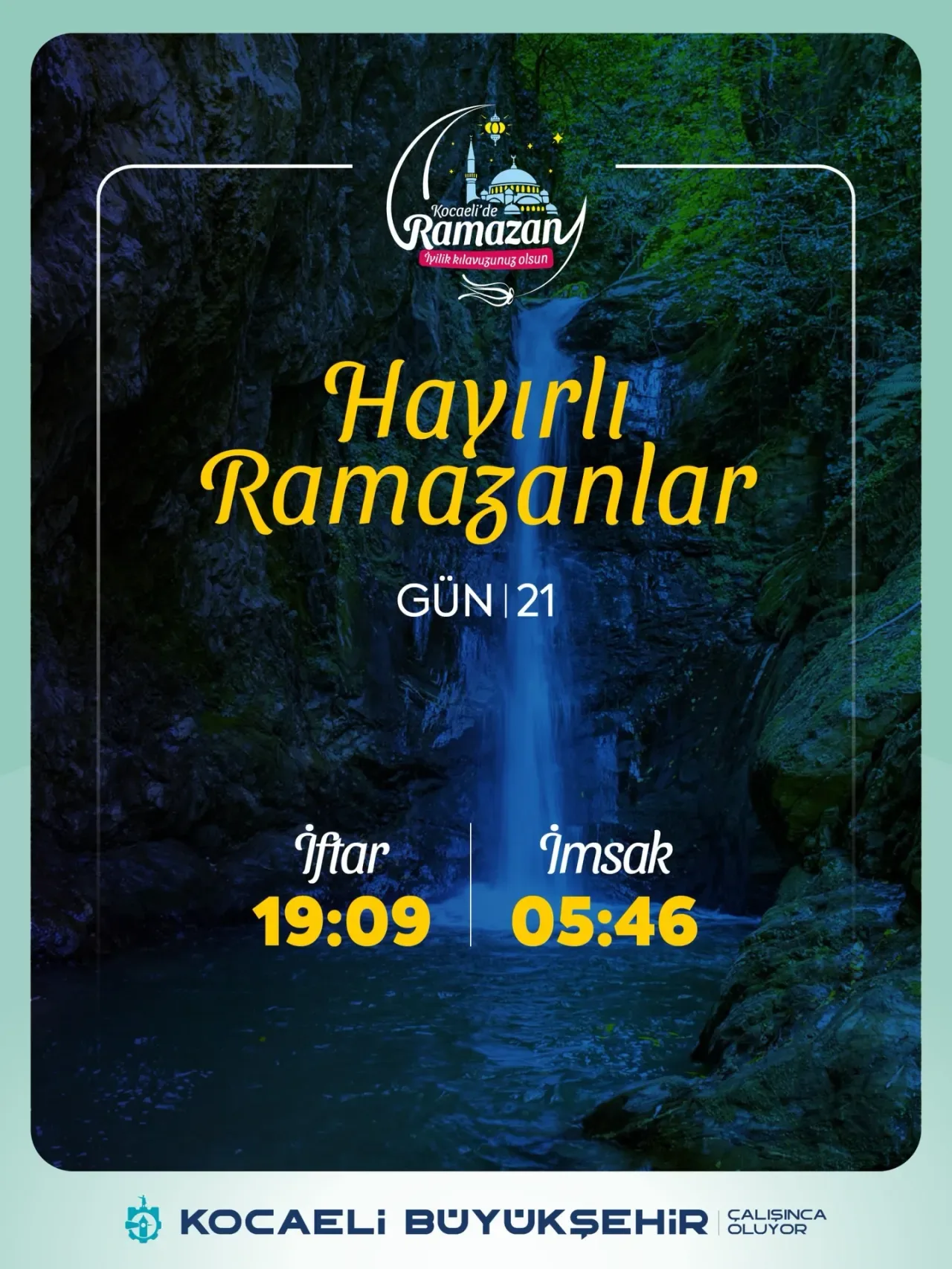Kocaeli'de İftar Vakti Saat 19.09'a Yaklaşıyor Kocaeli'de İftar Vakti Saat 19.09'a Yaklaşıyor