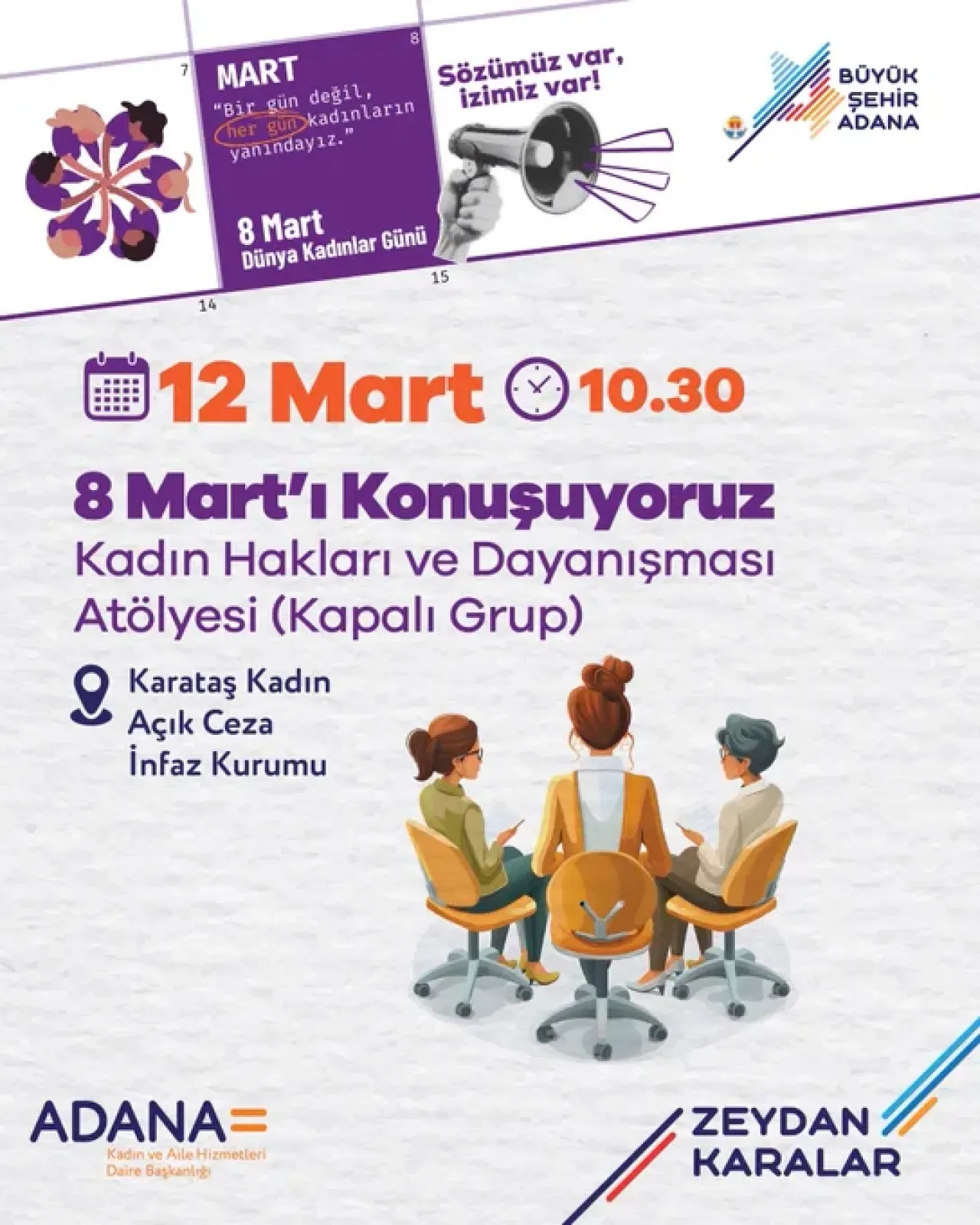 Kadın ve Aile İçin Güçlü Adım: ABB, 12 Mart'ta Karataş'ta Buluşuyor Kadın ve Aile İçin Güçlü Adım: ABB, 12 Mart'ta Karataş'ta Buluşuyor