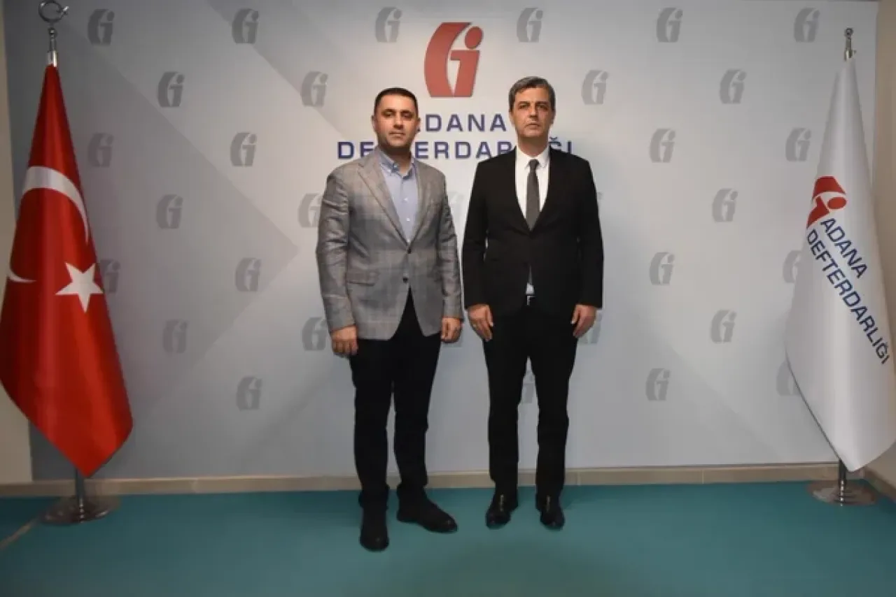 Çukurova Belediye Başkanı Emrah Kozay, Defterdar Ahmet Balıkçı ile Görüştü Çukurova Belediye Başkanı Emrah Kozay, Defterdar Ahmet Balıkçı ile Görüştü