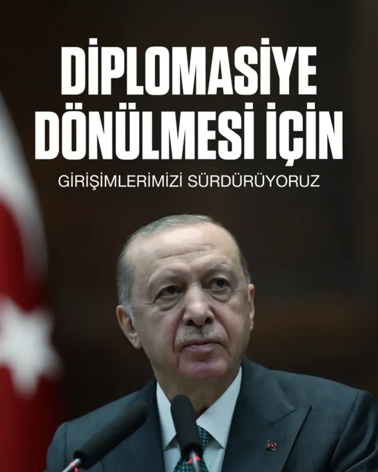 Cumhurbaşkanı Erdoğan: "Savaş Büyümeden Diplomasi ile Durdurulmalı" Cumhurbaşkanı Erdoğan: "Savaş Büyümeden Diplomasi ile Durdurulmalı"