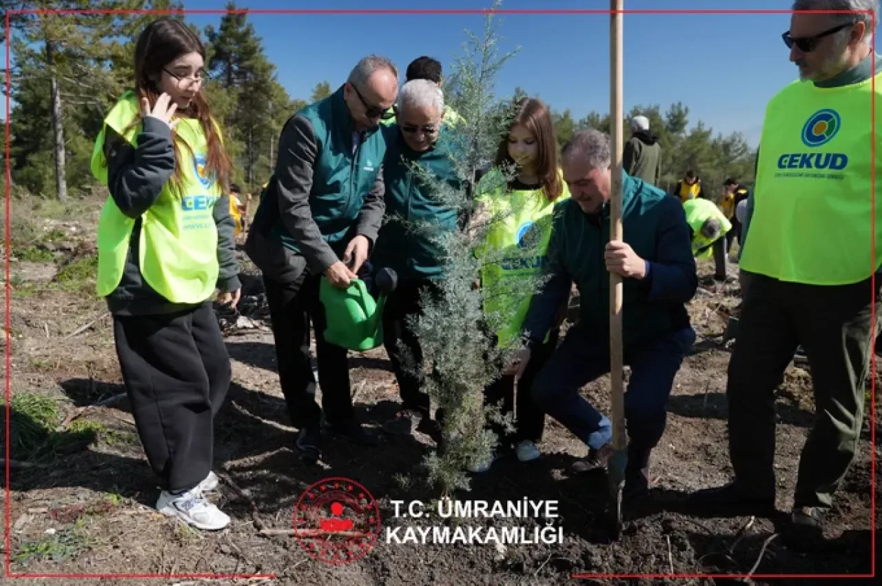 Ümraniye'de "Geleceğe Nefes, Eğitime Hatıra" Fidan Dikim Etkinliği Ümraniye'de "Geleceğe Nefes, Eğitime Hatıra" Fidan Dikim Etkinliği