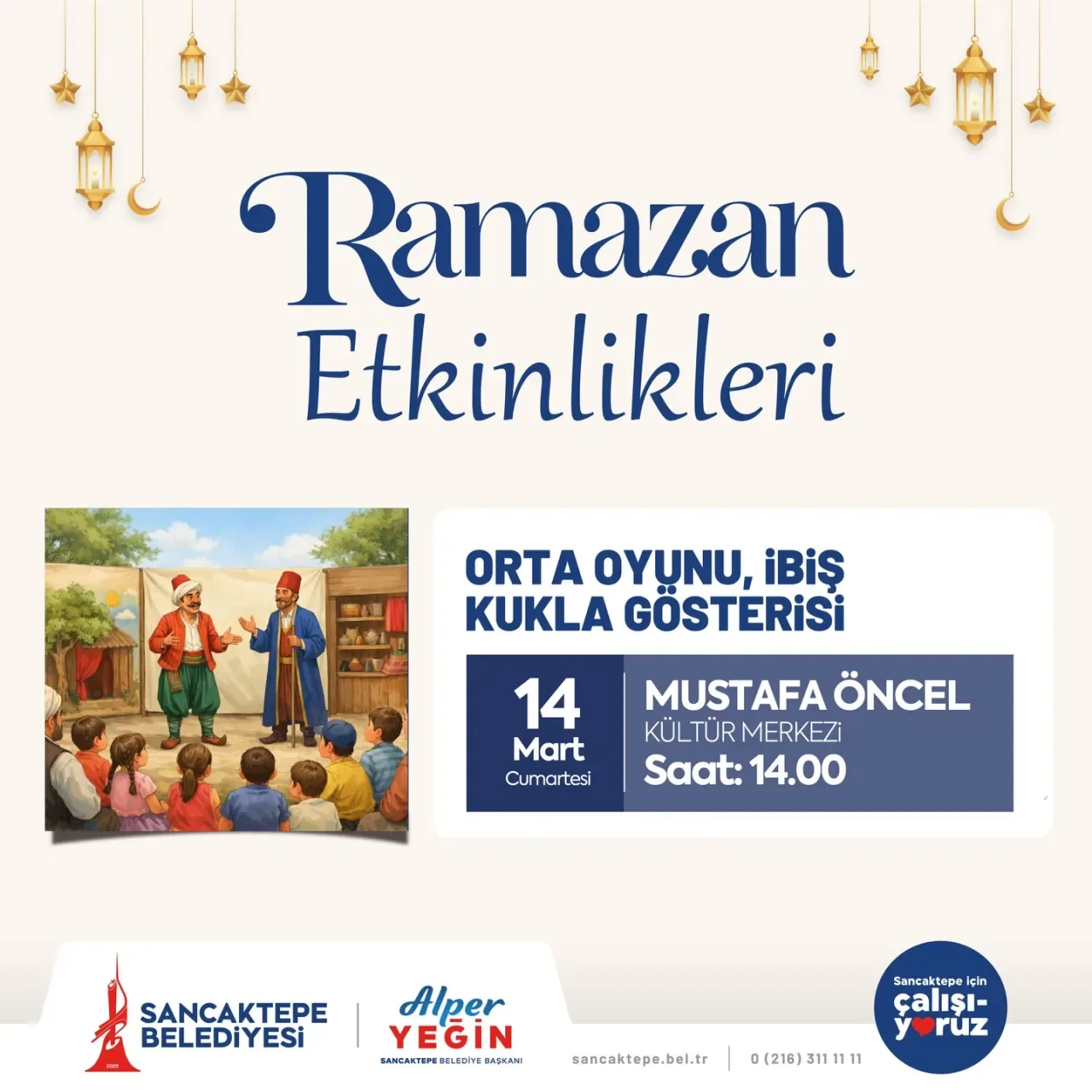 Sancaktepe'de Hafta Sonu Şenliği: Orta Oyunu ve İbiş Gösterisiyle Neşe Dolu Bir Gün Sancaktepe'de Hafta Sonu Şenliği: Orta Oyunu ve İbiş Gösterisiyle Neşe Dolu Bir Gün