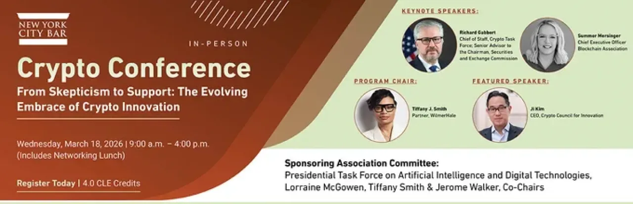 Blockchain Association CEO'su NYC Bar Konferansı'nda ABD Kripto Politikasını Masaya Yatıracak Blockchain Association CEO'su NYC Bar Konferansı'nda ABD Kripto Politikasını Masaya Yatıracak