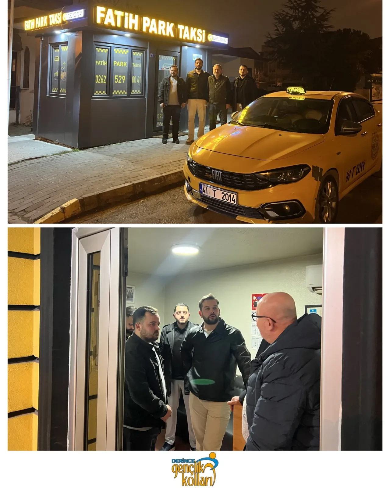 AK Genç Derince'den Gece Mesaisi Yapan Taksicilere Sahur Desteği AK Genç Derince'den Gece Mesaisi Yapan Taksicilere Sahur Desteği