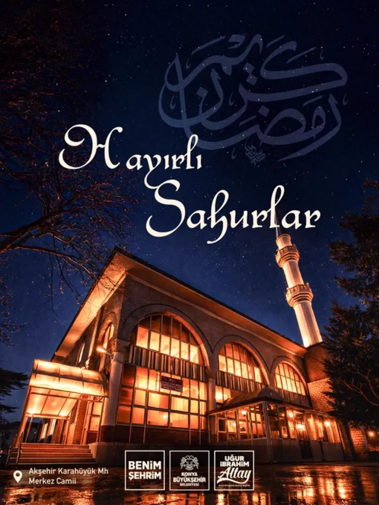 Karahüyük Mahallesi'nde Maneviyat Dolu Bir Sahur Vakti Karahüyük Mahallesi'nde Maneviyat Dolu Bir Sahur Vakti