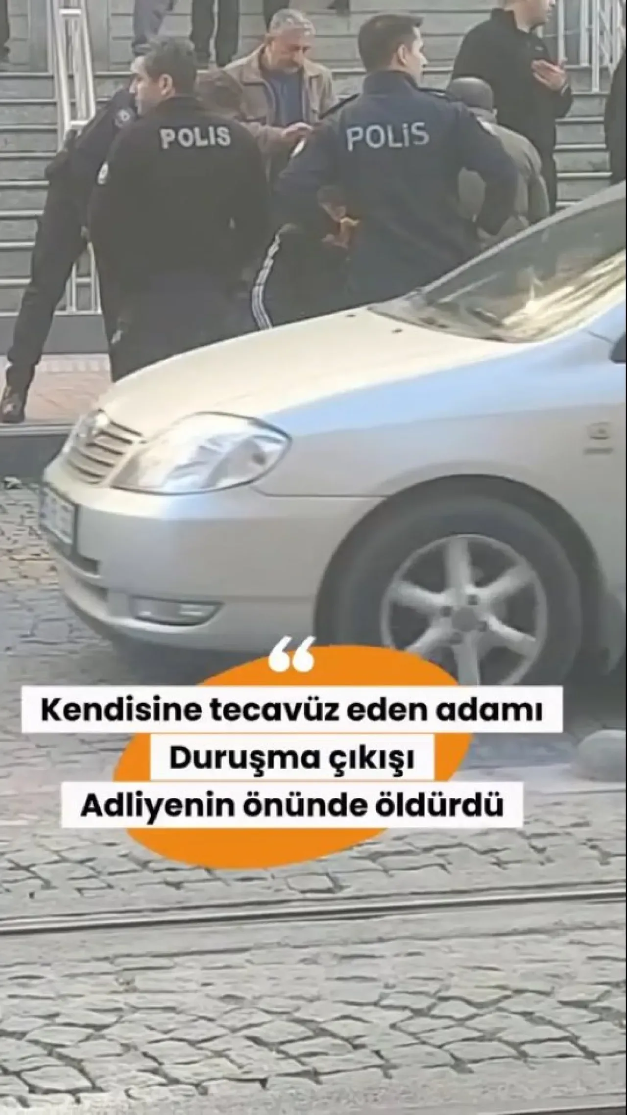 Kadın, Tecavüz Ettiğini İddia Ettiği Nişanlısını Adliye Önünde Bıçaklayarak Öldürdü Kadın, Tecavüz Ettiğini İddia Ettiği Nişanlısını Adliye Önünde Bıçaklayarak Öldürdü