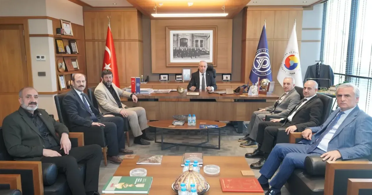 YTSO Başkanı Demiryürek, SGK Müdürü Tuşik ile Görüştü YTSO Başkanı Demiryürek, SGK Müdürü Tuşik ile Görüştü