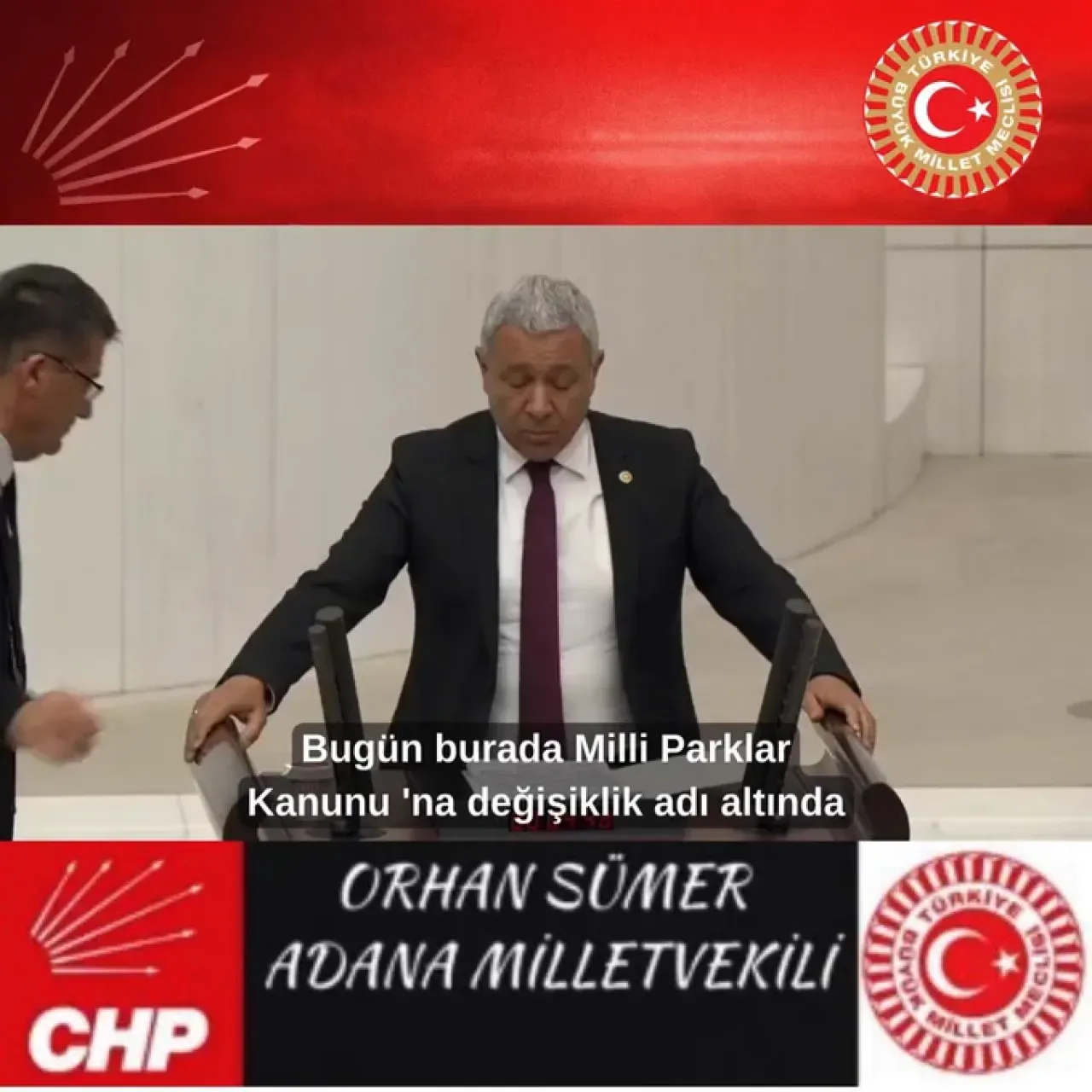 CHP'li Sümer'den Milli Parklar İçin Sert Çıkış: "Torunlarımızın Mirasını Ranta Teslim Etmeyeceğiz" CHP'li Sümer'den Milli Parklar İçin Sert Çıkış: "Torunlarımızın Mirasını Ranta Teslim Etmeyeceğiz"