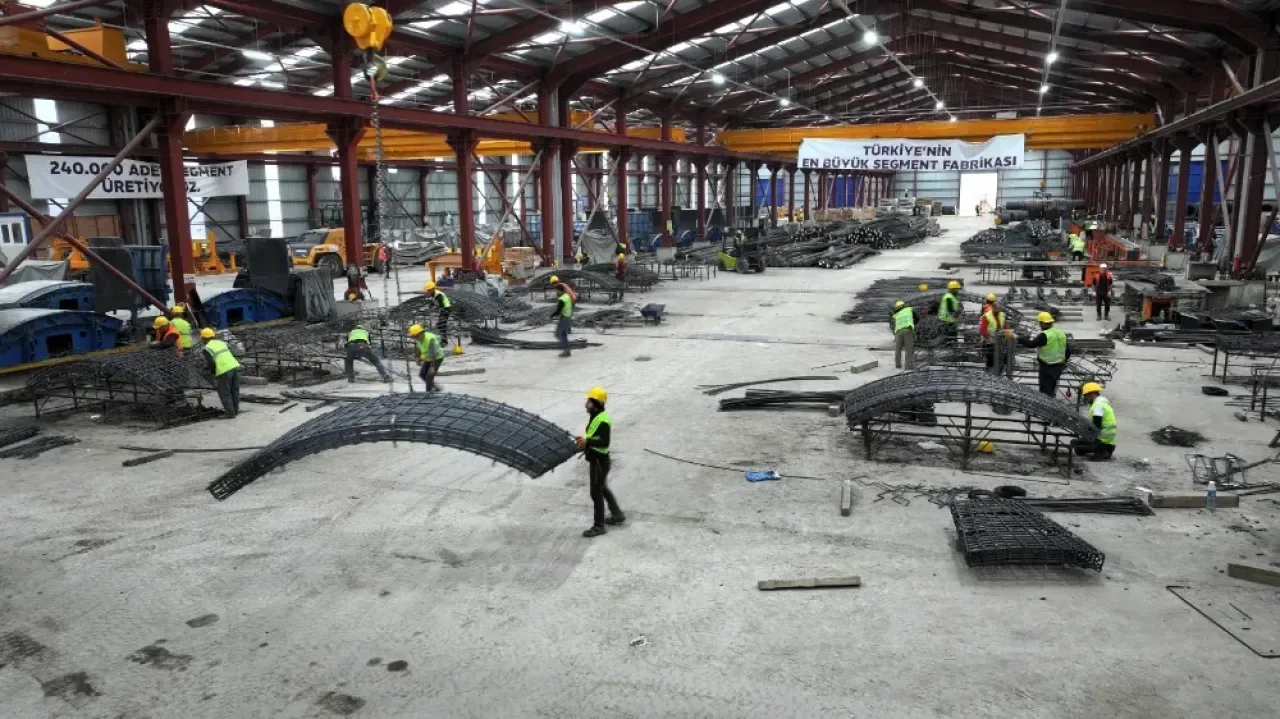 Körfezray Projesi'nde Segment Üretiminde Son Durum: 6 Bin 754 Tamamlandı Körfezray Projesi'nde Segment Üretiminde Son Durum: 6 Bin 754 Tamamlandı