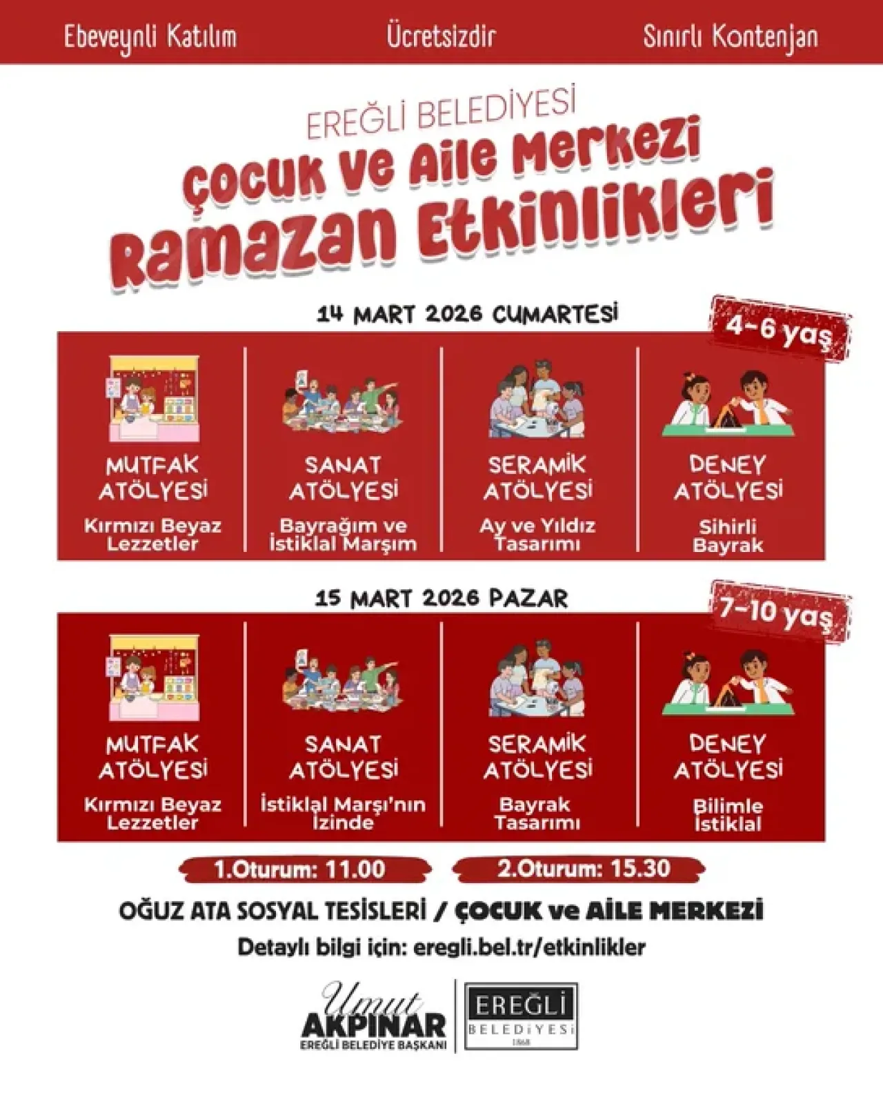 Ereğli'de Çocuklar Ramazan'da Hem Eğleniyor Hem Öğreniyor Ereğli'de Çocuklar Ramazan'da Hem Eğleniyor Hem Öğreniyor