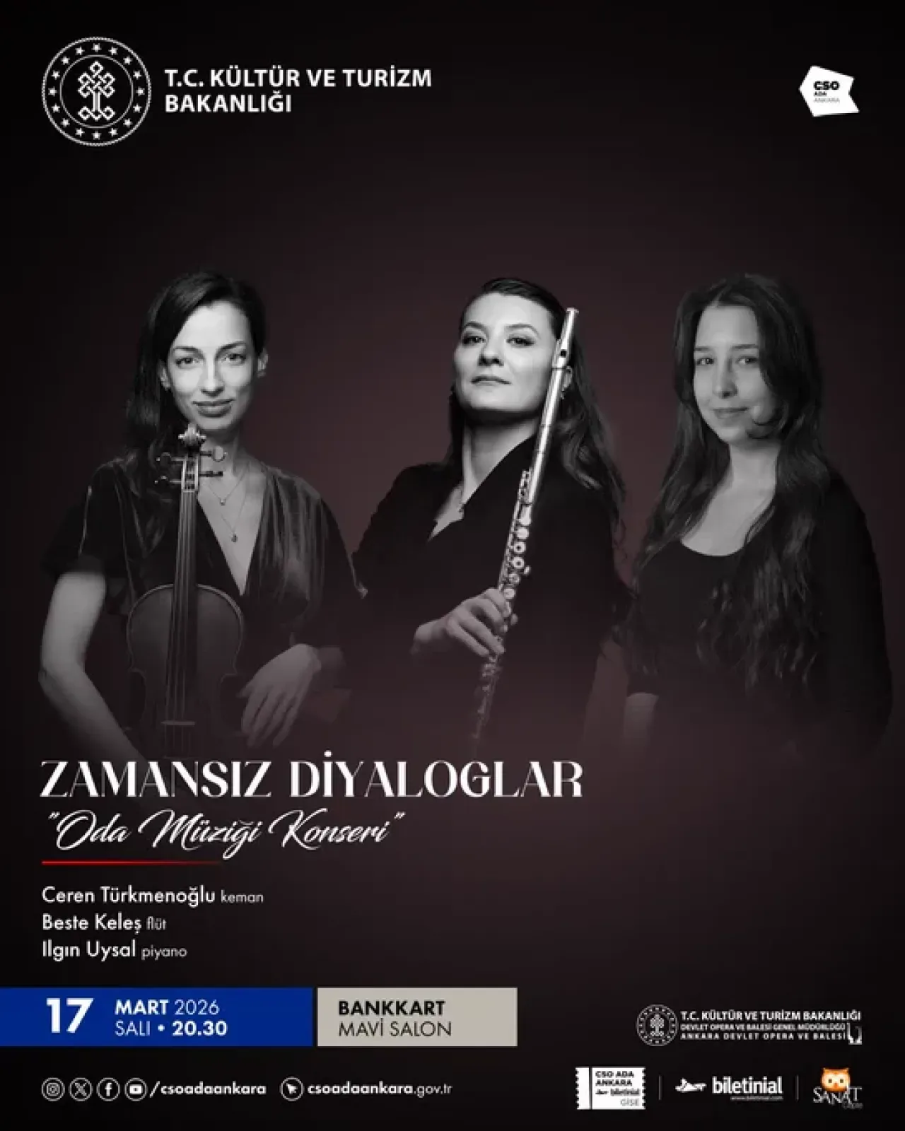 CSO Ada Ankara'da Unutulmaz Bir Konser: Zamanın Ötesine Geçecek Melodiler CSO Ada Ankara'da Unutulmaz Bir Konser: Zamanın Ötesine Geçecek Melodiler