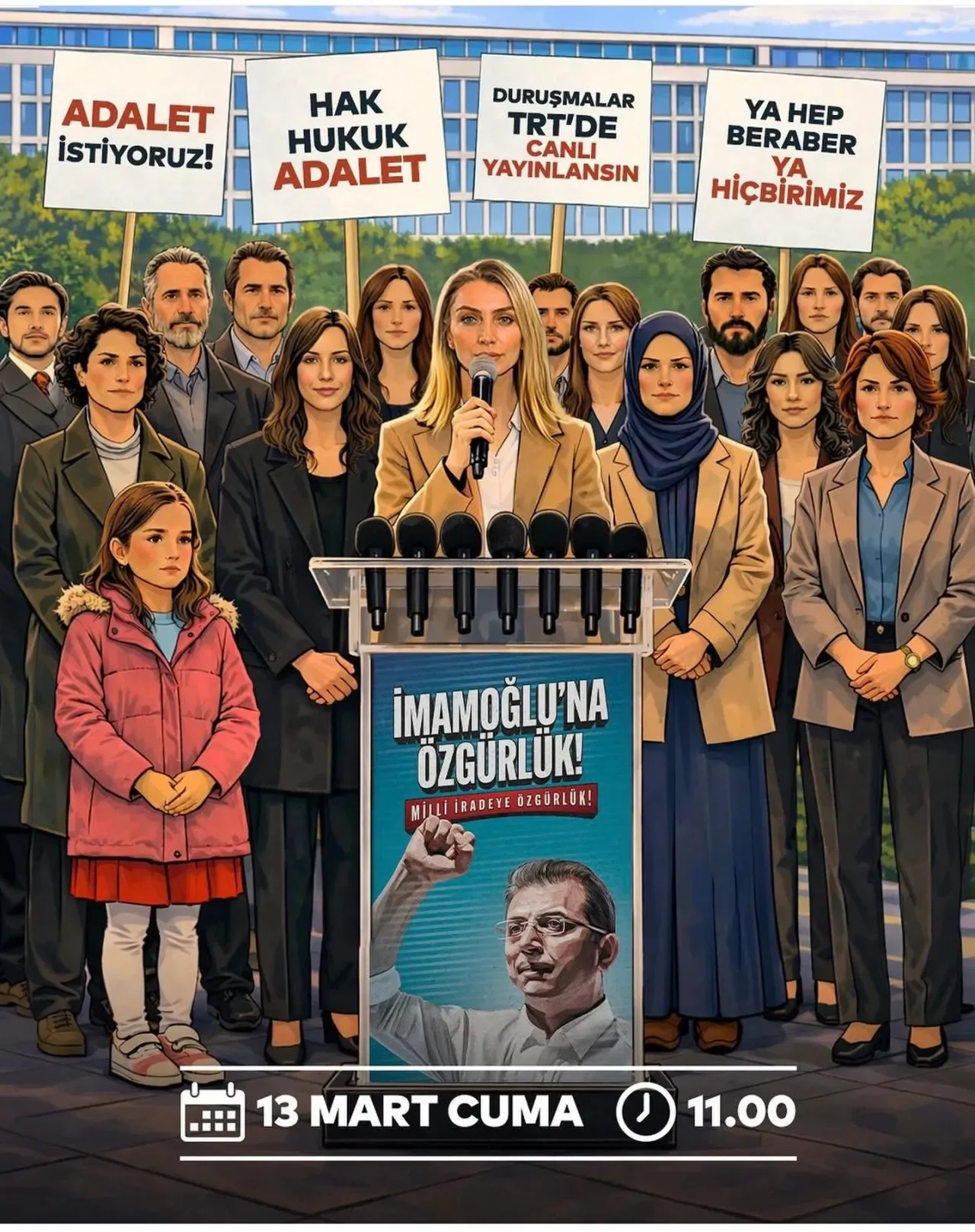 Bağcılar CHP'den Saraçhane'de Adalet ve Dayanışma Buluşması Bağcılar CHP'den Saraçhane'de Adalet ve Dayanışma Buluşması
