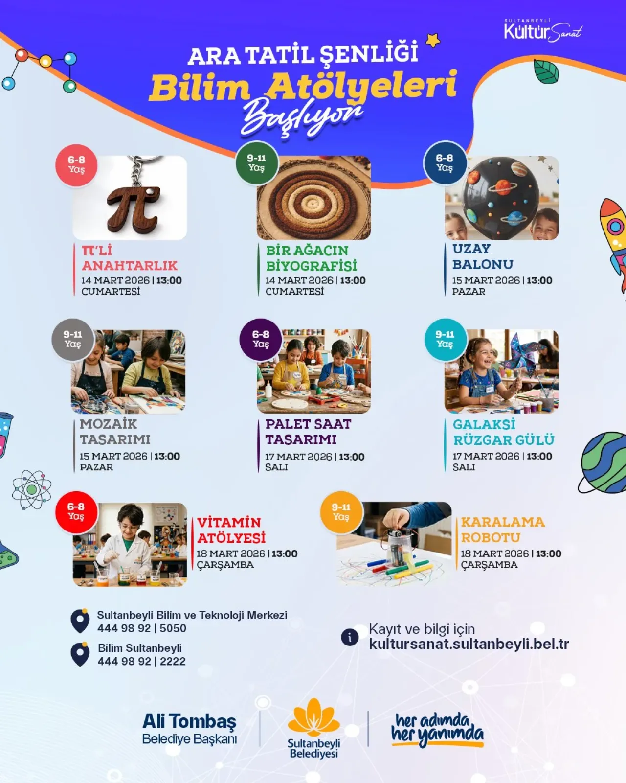 Sultanbeyli'de Çocuklar İçin Eğlenceli ve Eğitici Ara Tatil Programı Sultanbeyli'de Çocuklar İçin Eğlenceli ve Eğitici Ara Tatil Programı