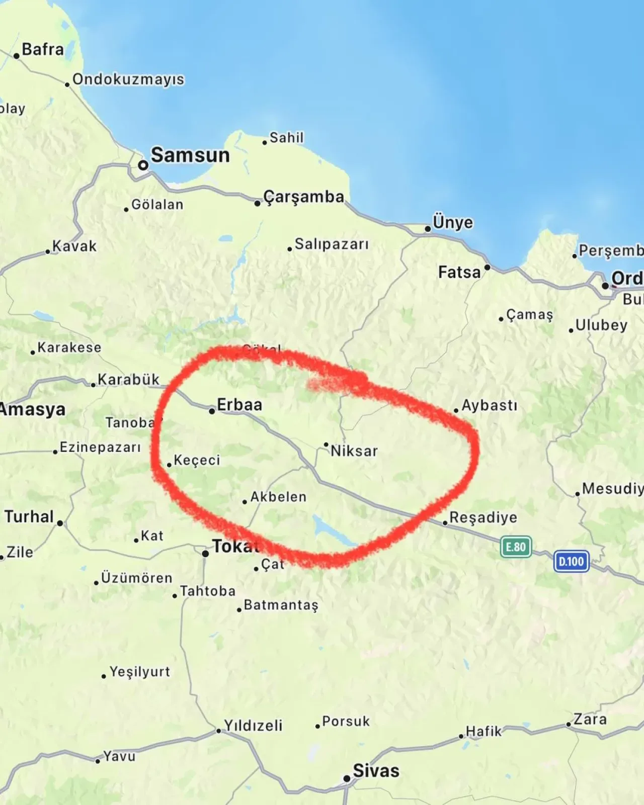 Niksar'da 5.5 Şiddetinde Deprem: Tokat ve Kelkit Vadisi Sarsıldı Niksar'da 5.5 Şiddetinde Deprem: Tokat ve Kelkit Vadisi Sarsıldı