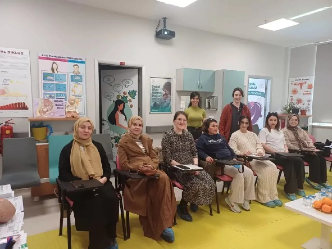 Yalova'da Gebelere Yönelik İkinci Tur Eğitim Programı Tamamlandı Yalova'da Gebelere Yönelik İkinci Tur Eğitim Programı Tamamlandı