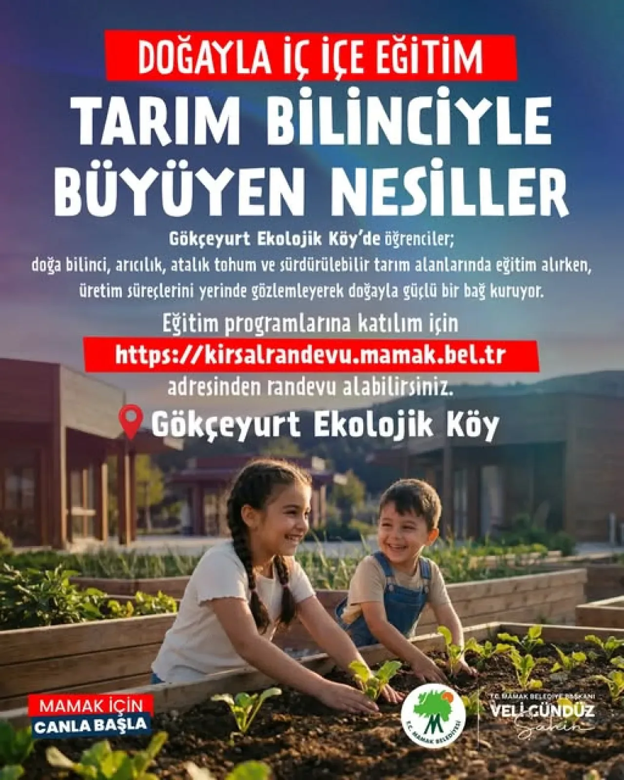 Mamak'ta Çocuklar Doğanın Kalbinde Eğitim Alıyor Mamak'ta Çocuklar Doğanın Kalbinde Eğitim Alıyor