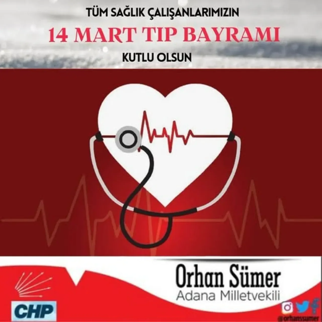 CHP'li Sümer'den 14 Mart Mesajı: "Sağlık Emekçileri Hak Ettiği Değeri Görmüyor" CHP'li Sümer'den 14 Mart Mesajı: "Sağlık Emekçileri Hak Ettiği Değeri Görmüyor"