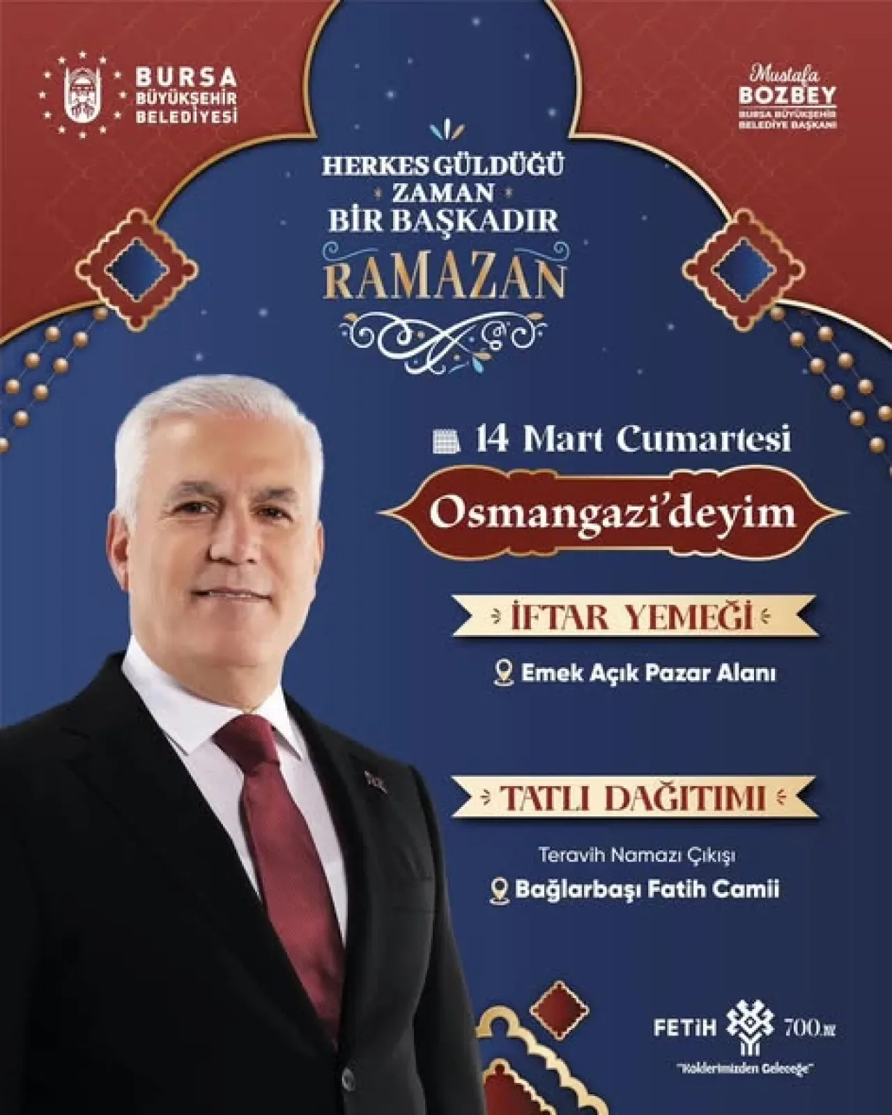 Bursa'da Ramazan Bereketi: Emek ve Alacahırka'da Dev İftar Sofraları Kuruluyor Bursa'da Ramazan Bereketi: Emek ve Alacahırka'da Dev İftar Sofraları Kuruluyor