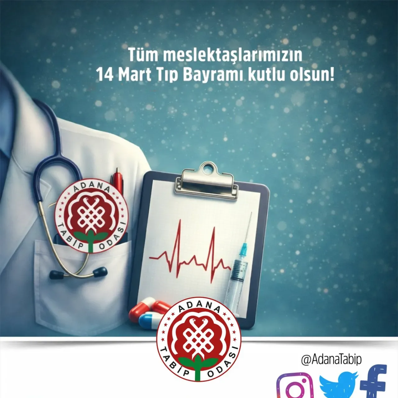 Adanalı Doktorlar, Tıp Bayramı'nda Çalışma Koşulları ve Şiddetsiz Ortam İstedi Adanalı Doktorlar, Tıp Bayramı'nda Çalışma Koşulları ve Şiddetsiz Ortam İstedi