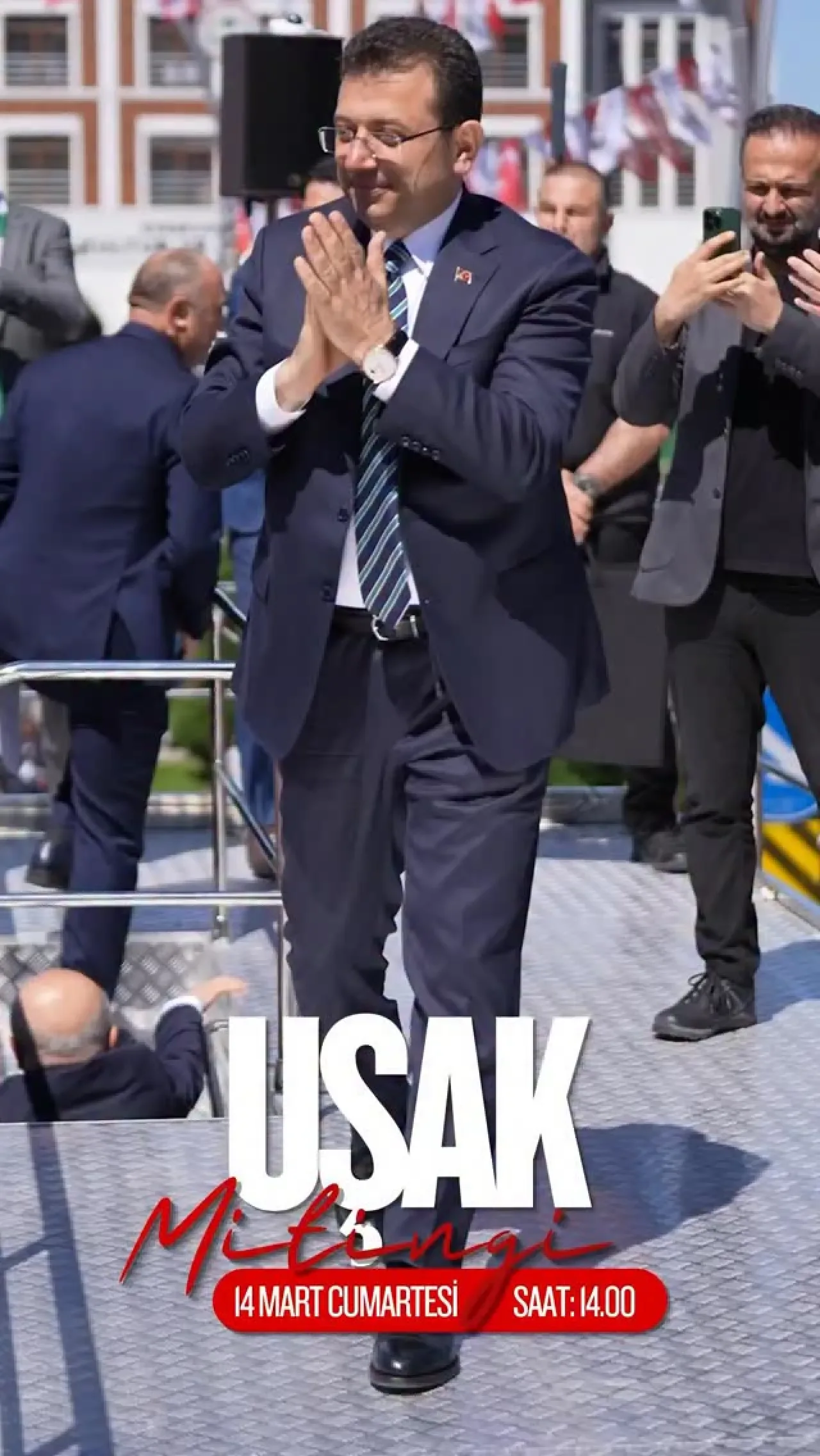 Ekrem İmamoğlu Yarın Uşak'ta: "Başarmak Zorundayız" Ekrem İmamoğlu Yarın Uşak'ta: "Başarmak Zorundayız"