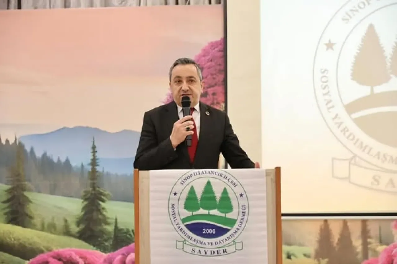 MHP Bayrampaşa İlçe Başkanı Tarık Karataş, Ayancık'taki İftar Programına Katıldı MHP Bayrampaşa İlçe Başkanı Tarık Karataş, Ayancık'taki İftar Programına Katıldı
