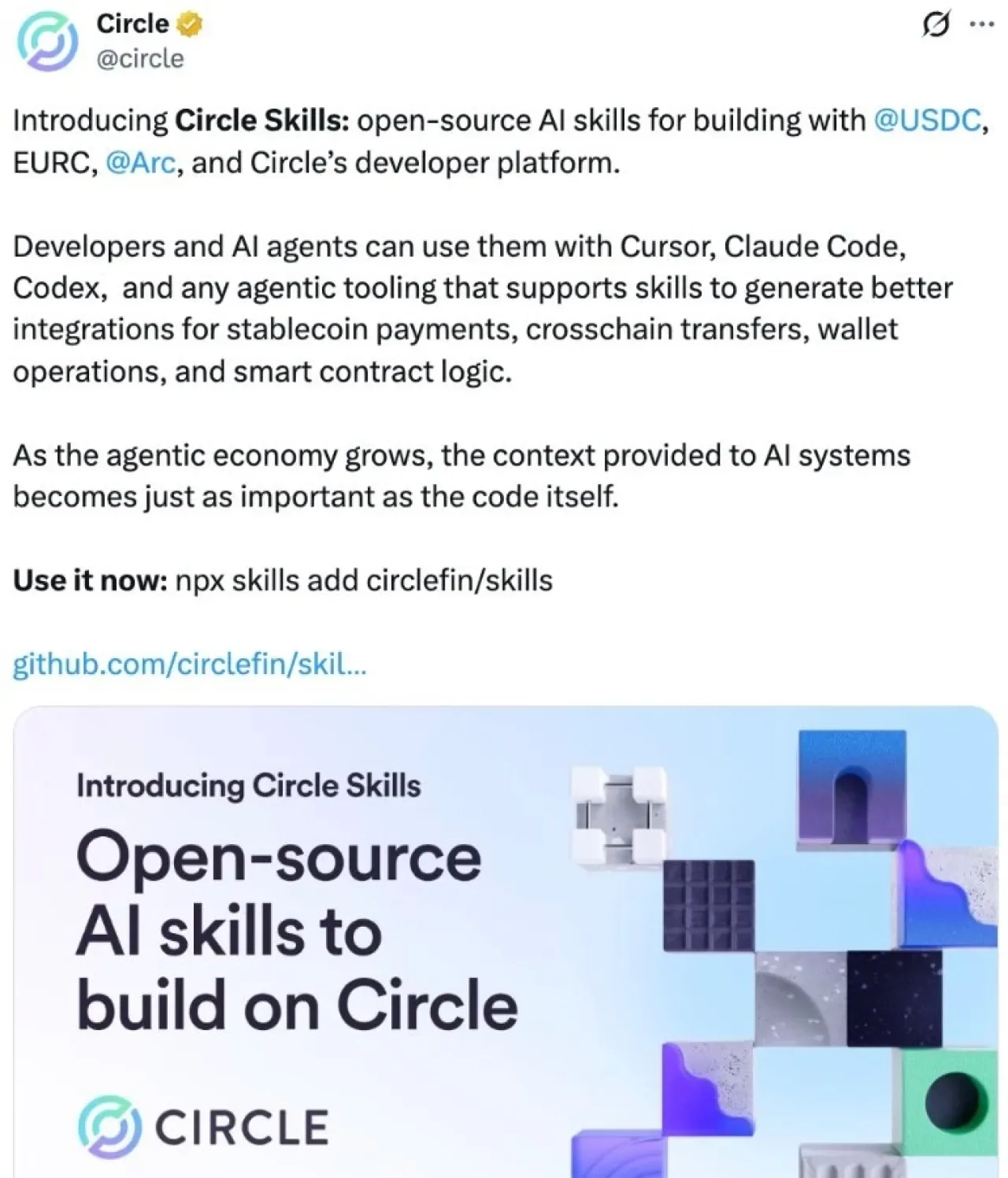 Circle'dan Geliştiricilere Yönelik Yeni Yapay Zeka Araçları: Circle Skills Circle'dan Geliştiricilere Yönelik Yeni Yapay Zeka Araçları: Circle Skills