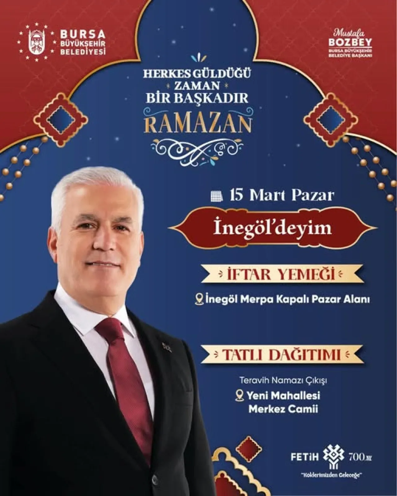 İnegöl'de Ramazan Bereketi: İftar ve Tatlı İkramı Buluşması İnegöl'de Ramazan Bereketi: İftar ve Tatlı İkramı Buluşması