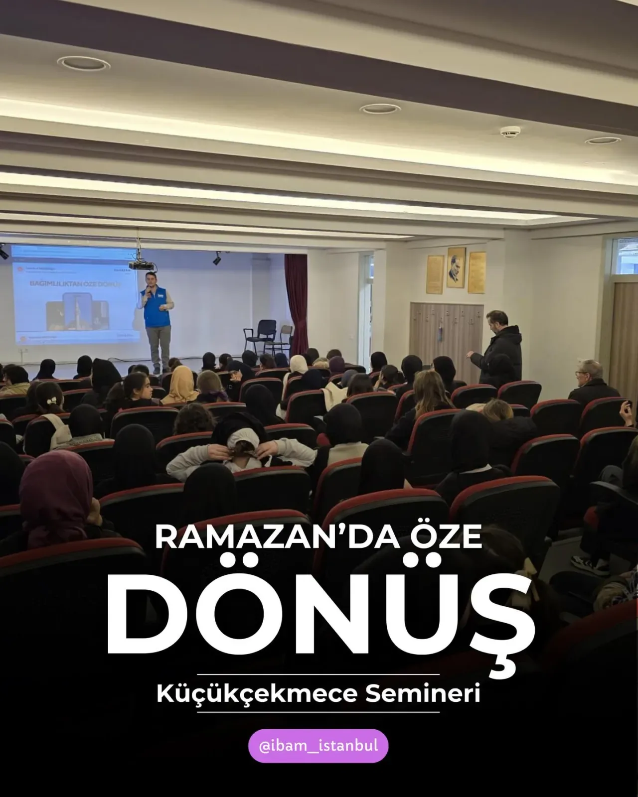 Küçükçekmece Müftülüğü'nden Anlamlı Ramazan Projesi: "Öze Dönüş Seminerleri" Başladı Küçükçekmece Müftülüğü'nden Anlamlı Ramazan Projesi: "Öze Dönüş Seminerleri" Başladı