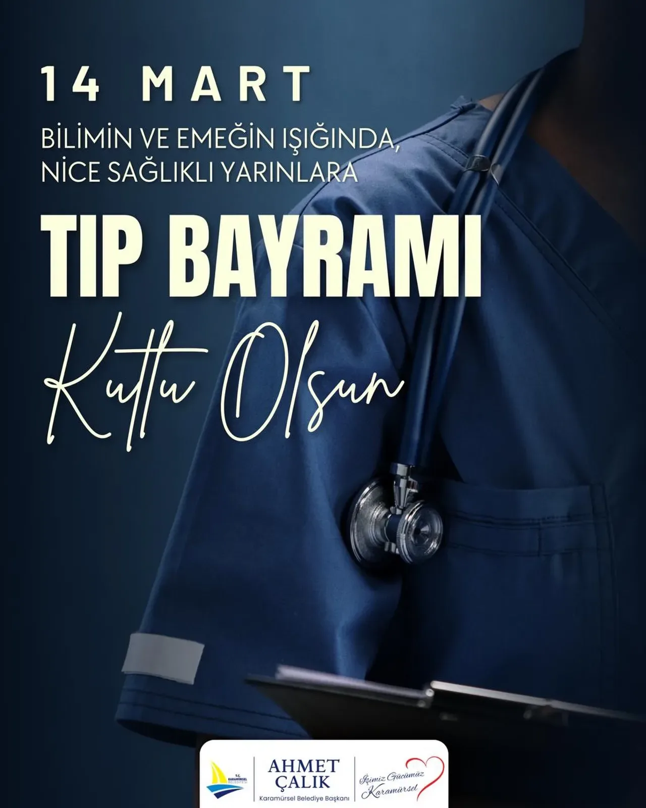 Karamürsel Belediyesi'nden 14 Mart Tıp Bayramı Mesajı: Sağlık Çalışanlarına Övgü Karamürsel Belediyesi'nden 14 Mart Tıp Bayramı Mesajı: Sağlık Çalışanlarına Övgü