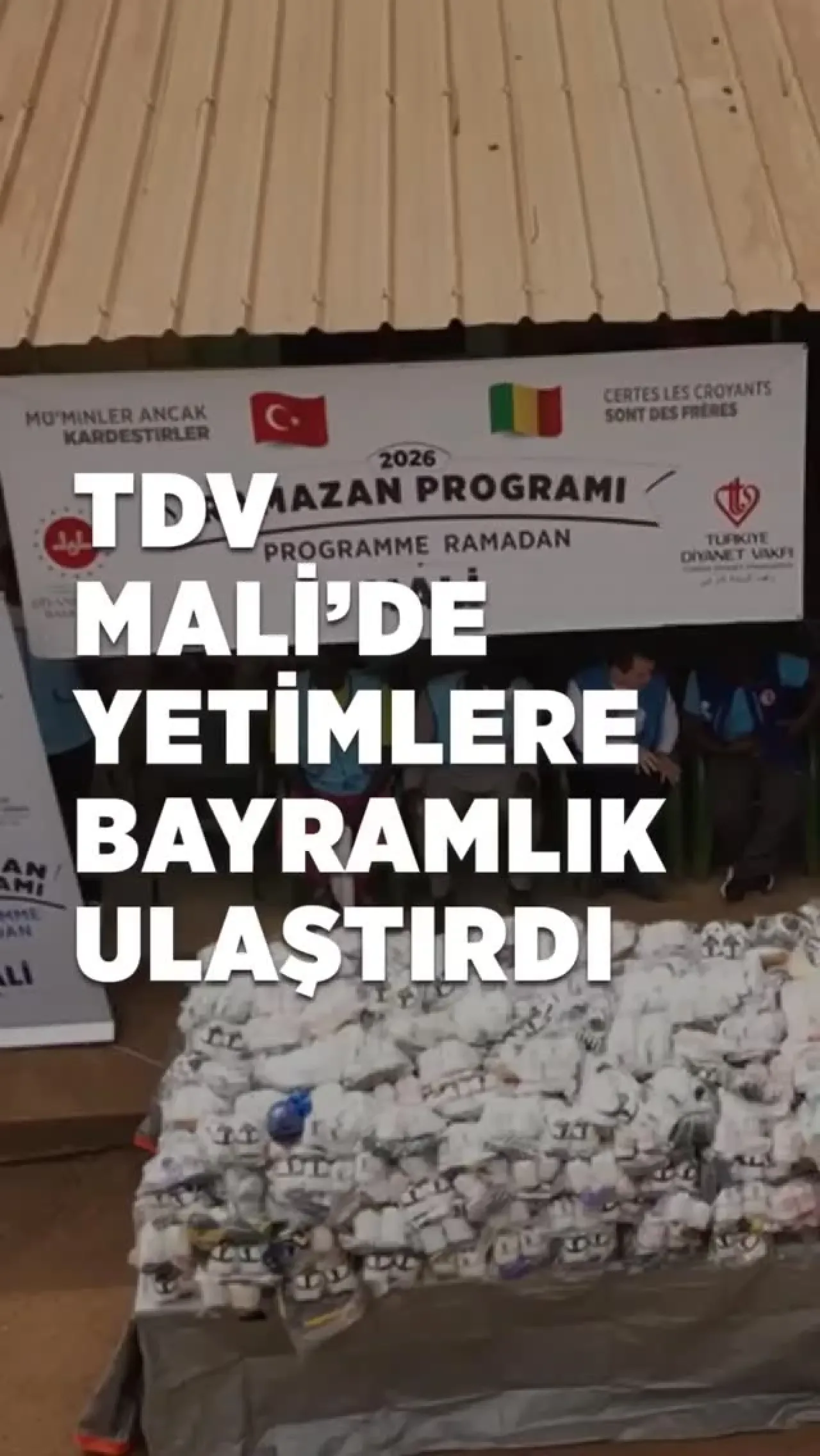 Başiskele Müftülüğü ve TDV, Mali'deki Yetimleri Ramazan Sevinciyle Buluşturdu Başiskele Müftülüğü ve TDV, Mali'deki Yetimleri Ramazan Sevinciyle Buluşturdu
