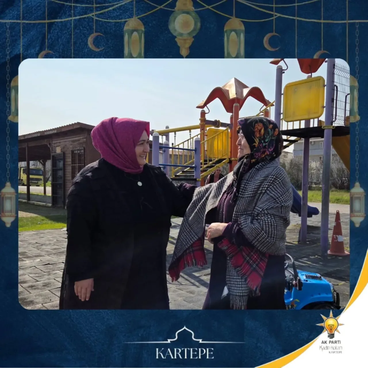 AK Parti Kartepe Kadın Kolları'ndan Ramazan'da Anlamlı Ziyaretler AK Parti Kartepe Kadın Kolları'ndan Ramazan'da Anlamlı Ziyaretler