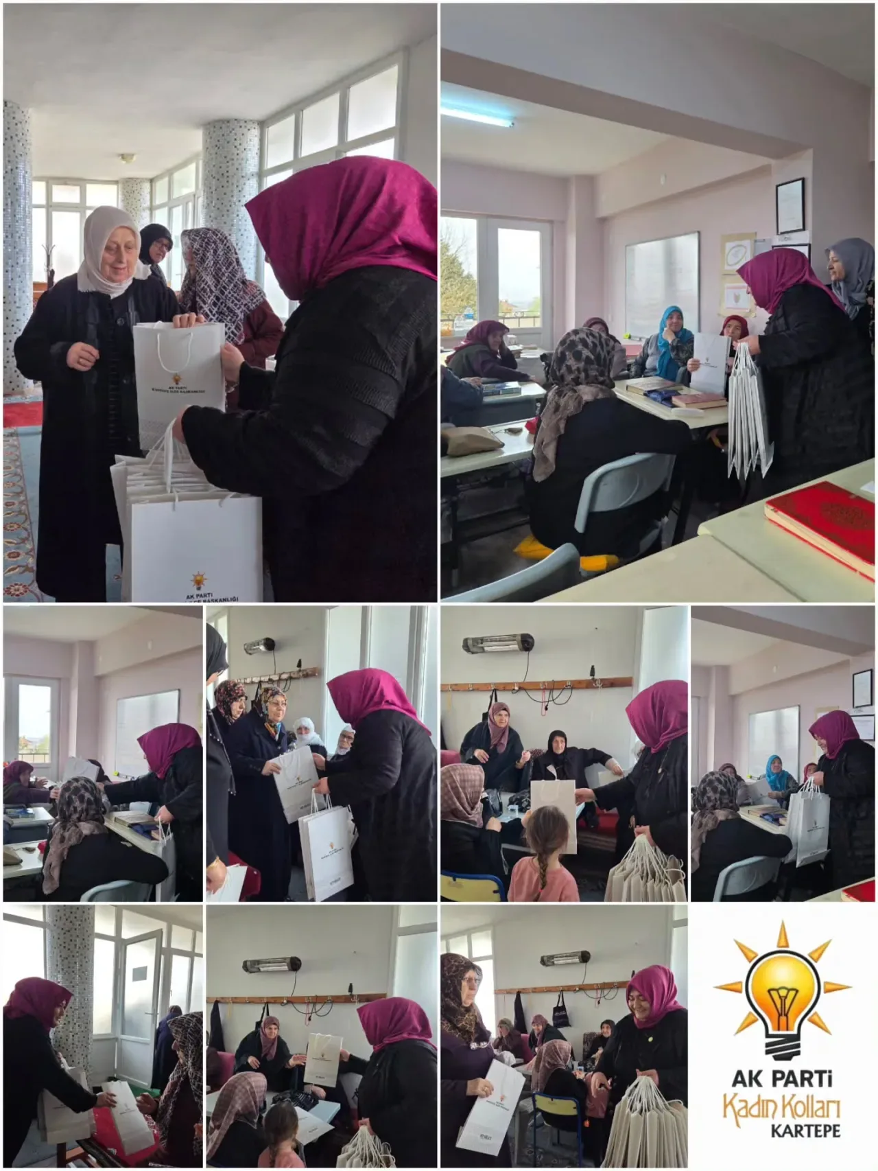 AK Parti Kartepe Kadın Kolları Ramazan'ın Bereketini Mukabele Ziyaretleriyle Mahallelere Taşıyor AK Parti Kartepe Kadın Kolları Ramazan'ın Bereketini Mukabele Ziyaretleriyle Mahallelere Taşıyor