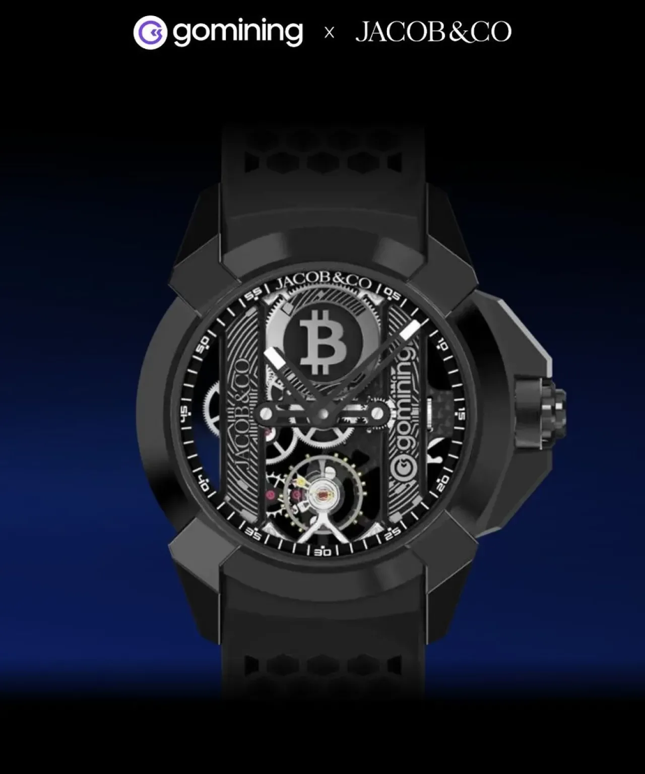 Jacob & Co. 40.000 Dolarlık Saatle Bitcoin Madenciliğini Lüks Tüketime Taşıdı Jacob & Co. 40.000 Dolarlık Saatle Bitcoin Madenciliğini Lüks Tüketime Taşıdı