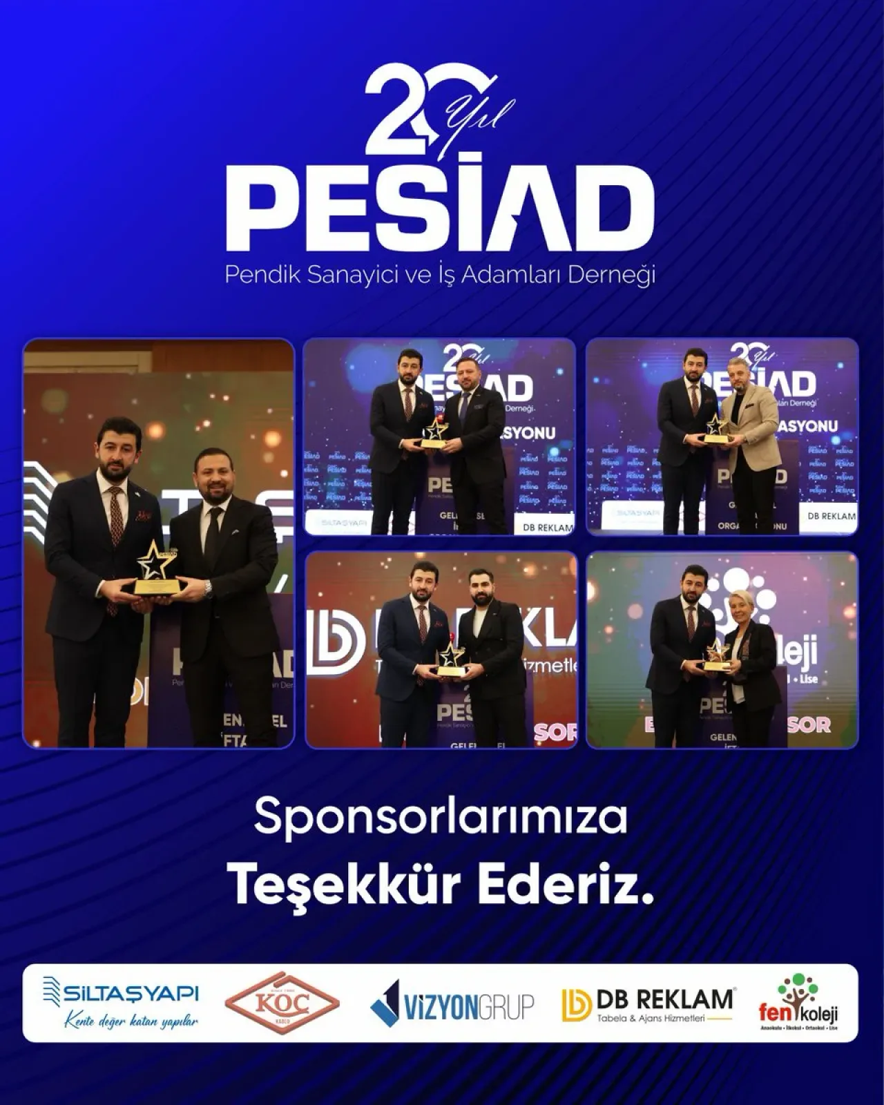 PESİAD 20. Yılında "Birlikte Büyüyoruz" Dedi PESİAD 20. Yılında "Birlikte Büyüyoruz" Dedi