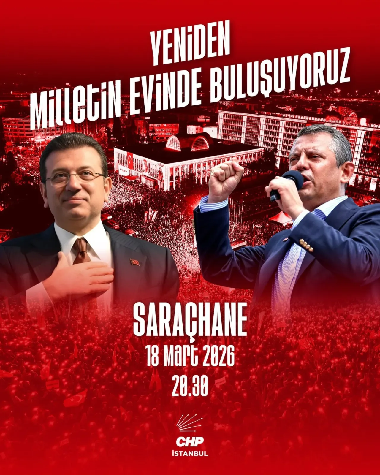CHP Pendik'ten Saraçhane'ye Demokrasi Yürüyüşü: "Milletin Evindeyiz" CHP Pendik'ten Saraçhane'ye Demokrasi Yürüyüşü: "Milletin Evindeyiz"