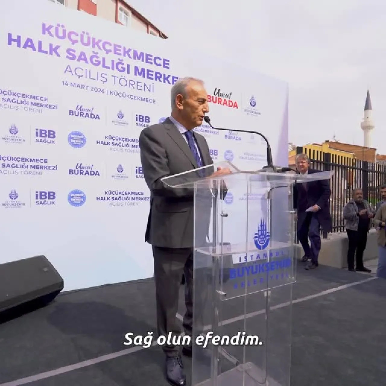 Küçükçekmece'ye Modern Halk Sağlığı Merkezi Açıldı Küçükçekmece'ye Modern Halk Sağlığı Merkezi Açıldı