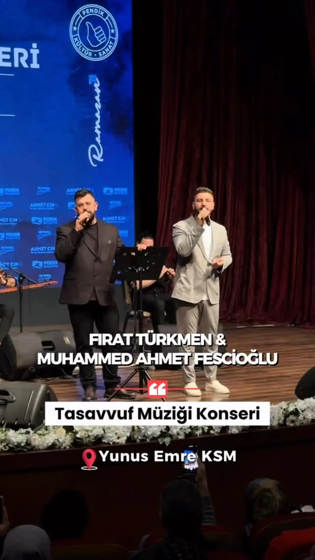 Pendik'te Tasavvuf Müziği ile Anlamlı Bir Ramazan Akşamı Pendik'te Tasavvuf Müziği ile Anlamlı Bir Ramazan Akşamı