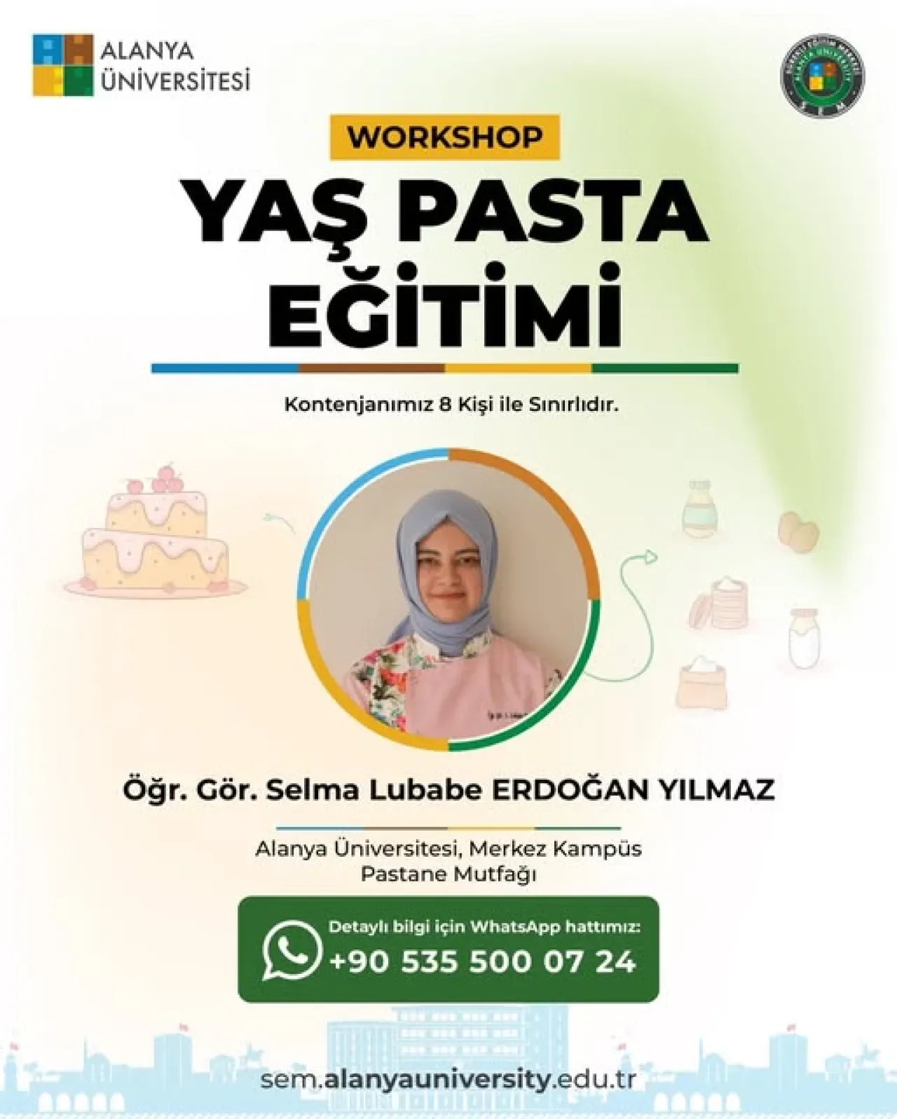Alanya Üniversitesi'nde Workshop Fırsatı: Sınırlı Kontenjan İçin Acele Edin! Alanya Üniversitesi'nde Workshop Fırsatı: Sınırlı Kontenjan İçin Acele Edin!