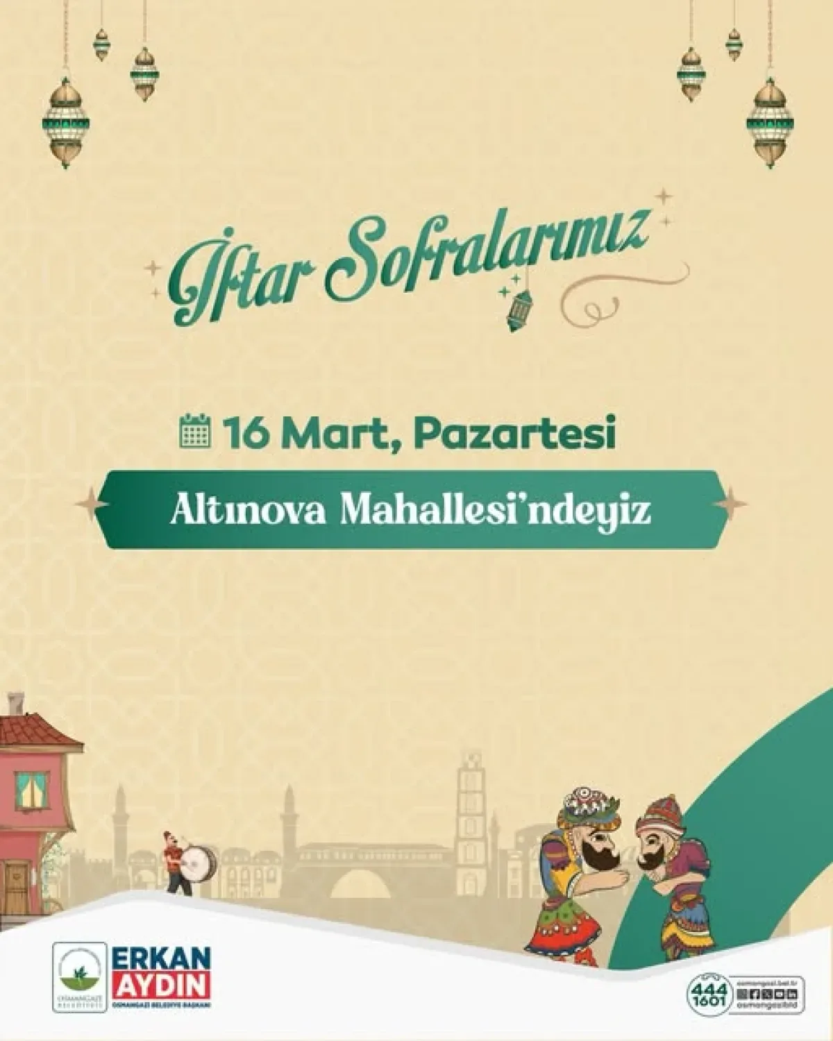 Osmangazi Belediyesi, Ramazan Bereketini Altınova'da Paylaşıyor Osmangazi Belediyesi, Ramazan Bereketini Altınova'da Paylaşıyor