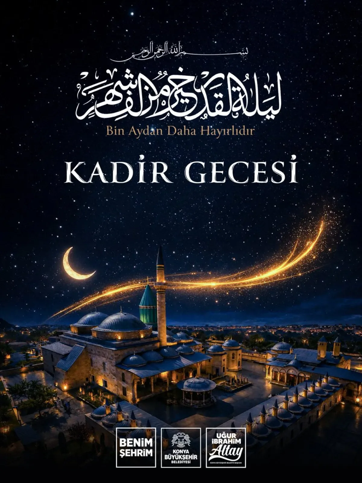 Uğur İbrahim Altay'dan Kadir Gecesi Mesajı: "Bin Aydan Daha Hayırlı Gece" Uğur İbrahim Altay'dan Kadir Gecesi Mesajı: "Bin Aydan Daha Hayırlı Gece"