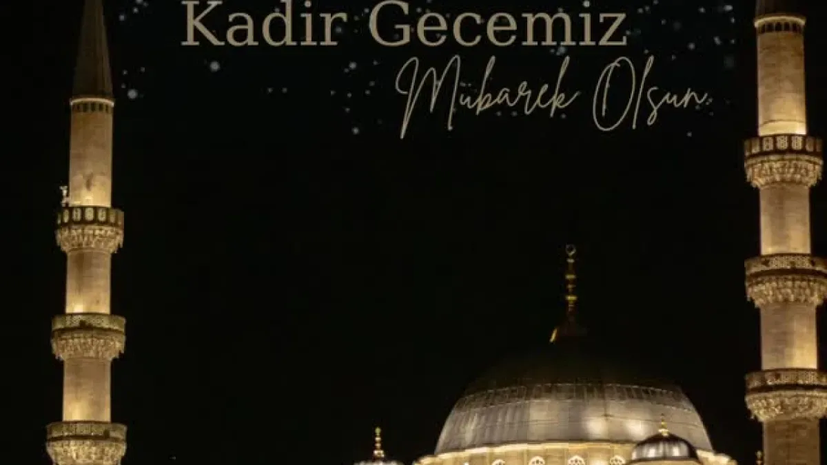 Kadir Gecesi Dualarla İhya Edildi Kadir Gecesi Dualarla İhya Edildi