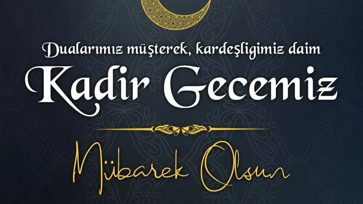 Polatlı Belediyesi'nden Kadir Gecesi Mesajı: "Dualarımız Müşterek, Kardeşliğimiz Daim" Polatlı Belediyesi'nden Kadir Gecesi Mesajı: "Dualarımız Müşterek, Kardeşliğimiz Daim"