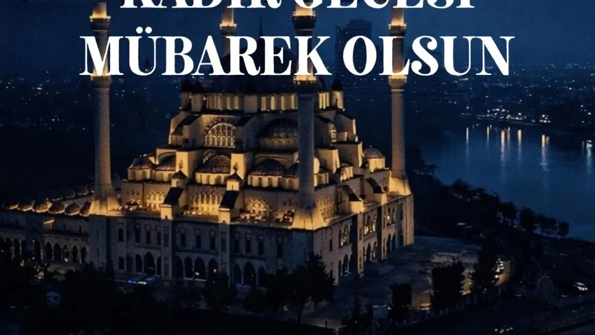 İYİ Parti Adana'dan Kadir Gecesi Mesajı: Huzur ve Birlik Temennisi İYİ Parti Adana'dan Kadir Gecesi Mesajı: Huzur ve Birlik Temennisi
