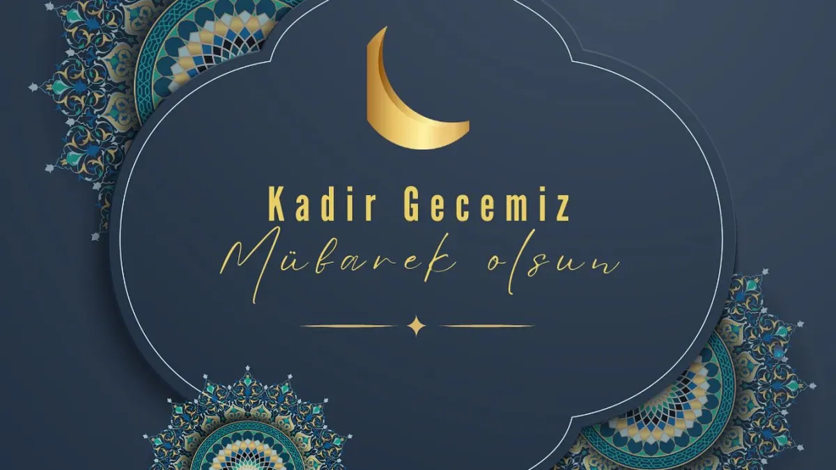 Çekmeköy İlçe Milli Eğitim Müdürlüğü'nden Kadir Gecesi Mesajı: Barış ve Bereket Dolu Bir Gece Diliyor Çekmeköy İlçe Milli Eğitim Müdürlüğü'nden Kadir Gecesi Mesajı: Barış ve Bereket Dolu Bir Gece Diliyor