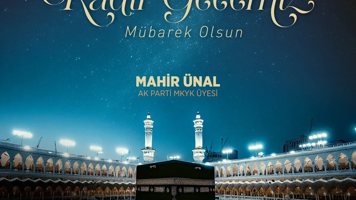 Mahir Ünal'dan Kadir Gecesi Mesajı: "Huzur ve Bereket Getirsin" Mahir Ünal'dan Kadir Gecesi Mesajı: "Huzur ve Bereket Getirsin"